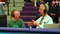 Maddie McGee Talks About the Stonehill Chapter of Hope Happens Here at Wednesday's Mental Health Awareness Game