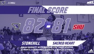 Stonehill Men's Basketball Highlights/Postgame Interviews vs Sacred Heart; January 28, 2023