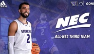 Zegarowski Named to All-Northeast Conference Third Team for Second Consecutive Season