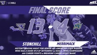 Stonehill Women's Lacrosse Highlights vs Merrimack; March 29, 2023