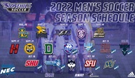 Stonehill Skyhawks Men's Soccer 2022 schedule release