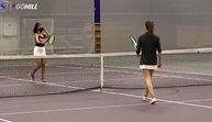 Stonehill Women's Tennis vs. American International Highlights & Postgame