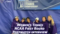 Stonehill Women's Tennis Postmatch Interview vs. Concordia - NCAA First Round