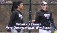 Stonehill Women's Tennis Postmatch Interviews vs. New Haven - NE10 Quarterfinals